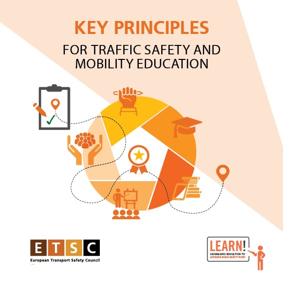 Key principles for traffic safety mobility education